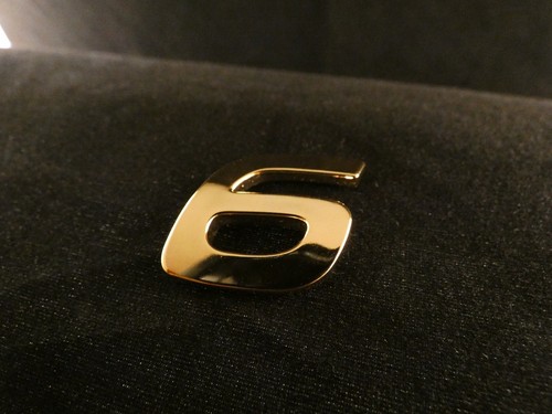 Karat vergoldet zahl - 24,