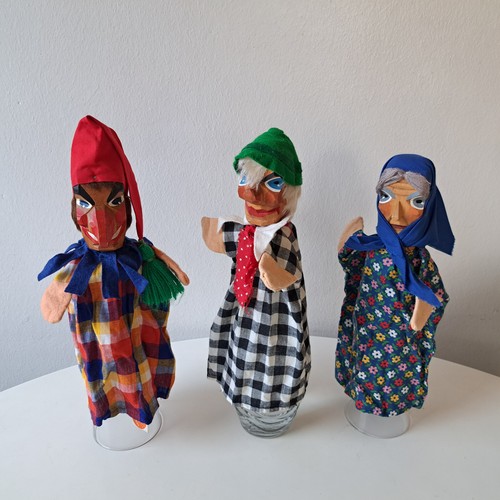 Vintage handpuppen lotte - handpuppen,