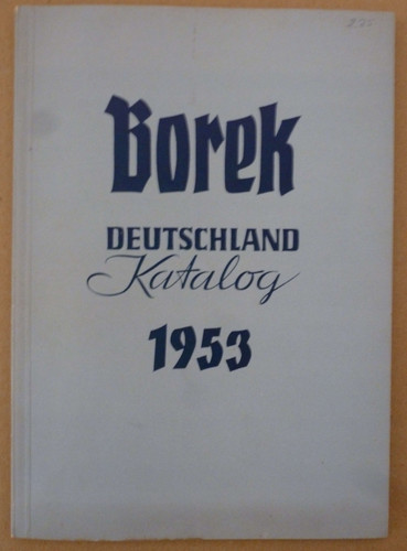 Borek briefmarken katalog - katalog,