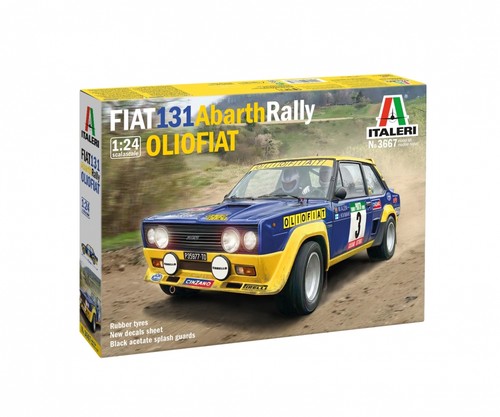 Italeri fiat 131 - italeri, abarth