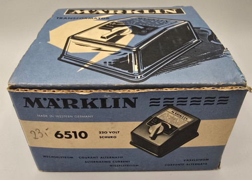 Märklin fahrregler trafo 6510 - trafo,