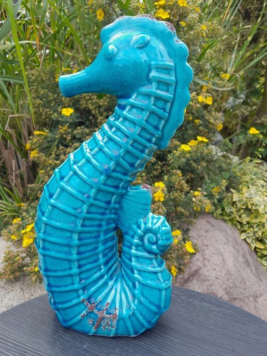 33cm seepferdchen türkis - seepferdchen,