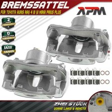 2x Bremssattel mit Halter