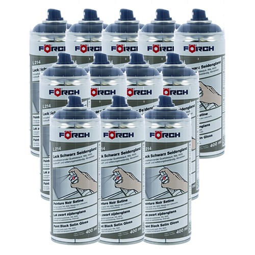 12x foerch lack - 12x, schwarz