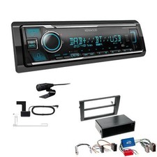Kenwood Digital Autoradio DAB Bluetooth für Audi A4 mit Symphony /Navi Plus