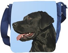 LABRADOR Retriever - SCHULTERTASCHE Tasche Umhängetasche JEANS Baumwolle LAB 09