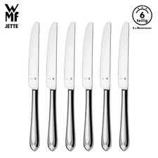 WMF Jette Menümesser B-Ware 6-tlg, Cromargan®, Tafelmesser, Messer set, Besteck