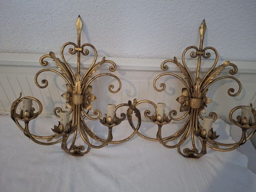 Wandlampe gold x 50cm - 2, 54