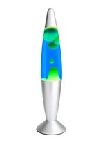 LED Lavalampe Osaka grün-blau