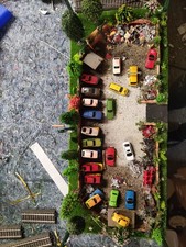 Diorama schrottplatz - diorama,
