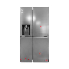 Einzelstück - B-Ware - LG GSLE81PYBC Side-by-Side Kühlschrank