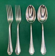 BSF Platura 2 Gabeln 2 Suppenlöffel  3 x Silber 90/ 1 x Silber 100 Vintage