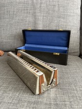 HOHNER Chromatische Bass Mundharmonika. Hohner Chromatica mit Original Etui 