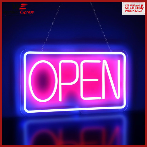 Led open leuchtreklame 42x22cm - open,