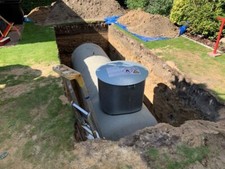 Flüssiggastank unterirdisch