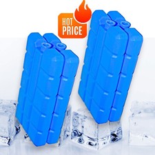 4 Stück Kühlakkus 200ml Kühlakku Kühlbox Kühltasche Eisbox Kühlelement Kühlpack