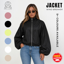 Windbreaker damen jacke - windbreaker, lang