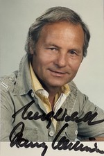 Harry Valerien signiert +2012 Original Karte Unterschrift Autogramm Signatur