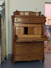 antiker Sekretär Holz / 160 hoch, 112 breit, 58 tief. ca. 1850