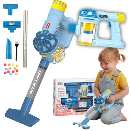 Blauer vertikaler staubsauger - blauer,
