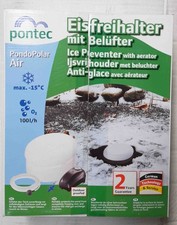 2 x Teich Eisfreihalter bis -