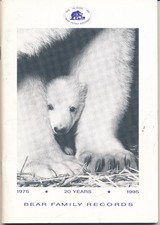 Bear Family Records Katalog 1995  - Schallplatten - Vinyl - Vintage