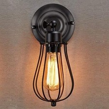 Retro Vintage Wandleuchte Industrie Wand Lampe E27 Flur Schlafzimmer Treppen 60W