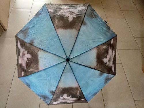 Regenschirm mit katzenmotiven - regenschirm,