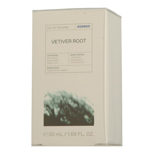 Korres vetiver root edt eau - vetiver,