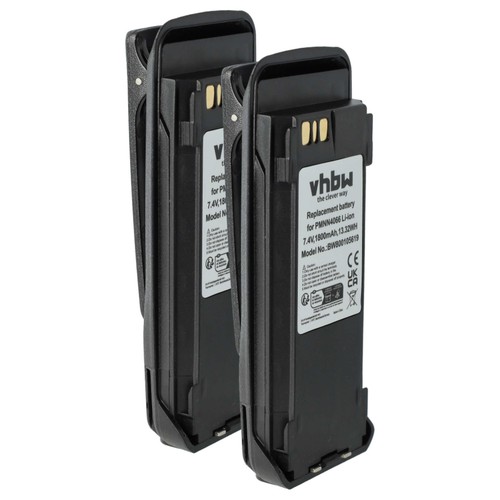 Akku für vertex fnb v117li - 2x,