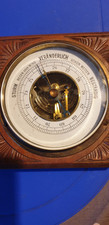 antikes Barometer von Rodenstock? mit Schmuckholzrahmen, zum Aufhängen