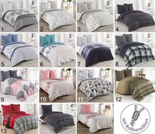 Bettwäsche 100% Baumwolle Renforce Bettbezug Garnitur Set 200x200 / 200x220