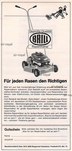Brill rasenmäher - brill,
