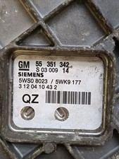 OPEL Vectra C 2.2 Direct Z22YH Steuergerät ECU 55351342 / 5WK9177 / 5WS08023