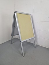A2 ALU PFLASTER POSTER SCHILD A-BOARD SCHNAPPRAHMEN LADENAUFSTELLER