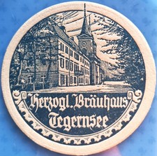 Alter Bierdeckel VK Herzogl. Bräuhaus Tegernsee um 1932-34