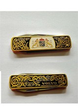 Volvo Taschenmesser Messer EKA Sweden ca. 1970er Faltmesser Mint Sammlerstück