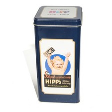 Nostalgische HIPP Blechdose Dose, 100 Jahre 1899-1999, leer, Sammler