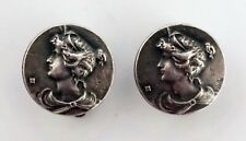 Alte Jugendstil - Art Nouveau - Paar Manschettenknöpfe - mit Signatur