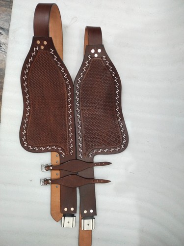 Western leder pferdesattel - western,