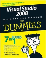Visual Studio 2008 All–In–One Desk ..., Williams, Vanes