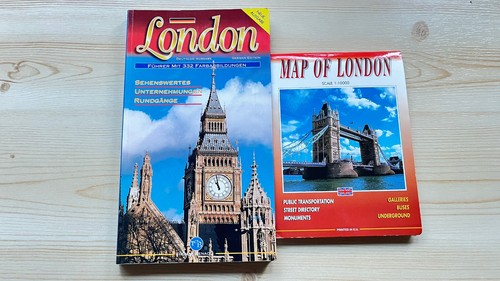 London führer und map - map, of