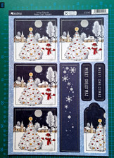 Stanzbogen Kartenaufleger