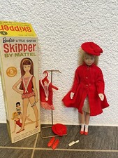 Barbie : Vintage 1963 Skipper Head Mold 1st Version Blonde Blond In Ovp Fashion
