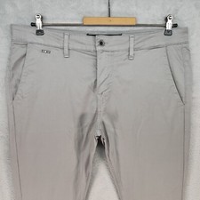 Guess Hose Herren Chino Pant Gr. 36 Grau Mod. Daniel Super Skinny Gerade Beim 
