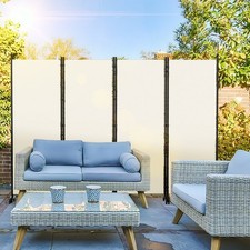 Paravent Trennwand Faltbar auf