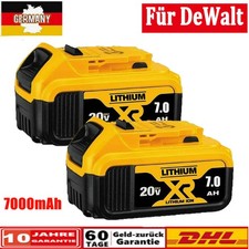 2x für Dewalt 18v Akku 7,0Ah