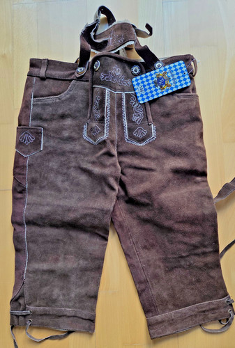 Lederhose mit trägern und - lederhose,