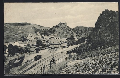 Altenahr bahnhof burgruine - altenahr,, bahnhof,