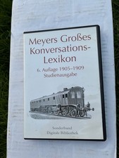 Meyers Großes Konversations-Lexikon 6. Auflage 1905-1909 CD